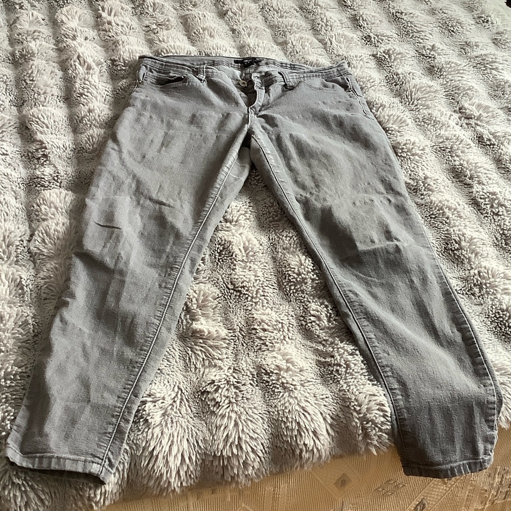 Forever 21 Light Gray Jeans